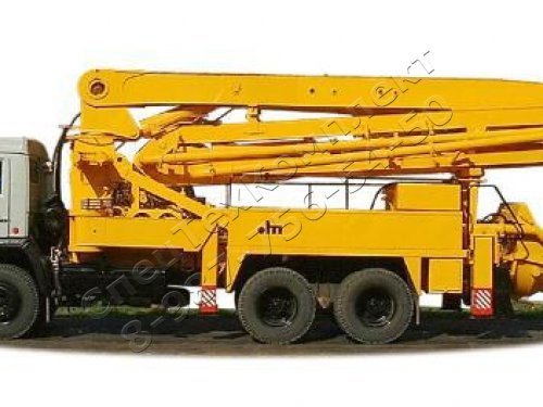 Автобетононасос КАМАЗ 65115 с насосами моделей 58152А (АБН-21) и 58153А (АБН-32)